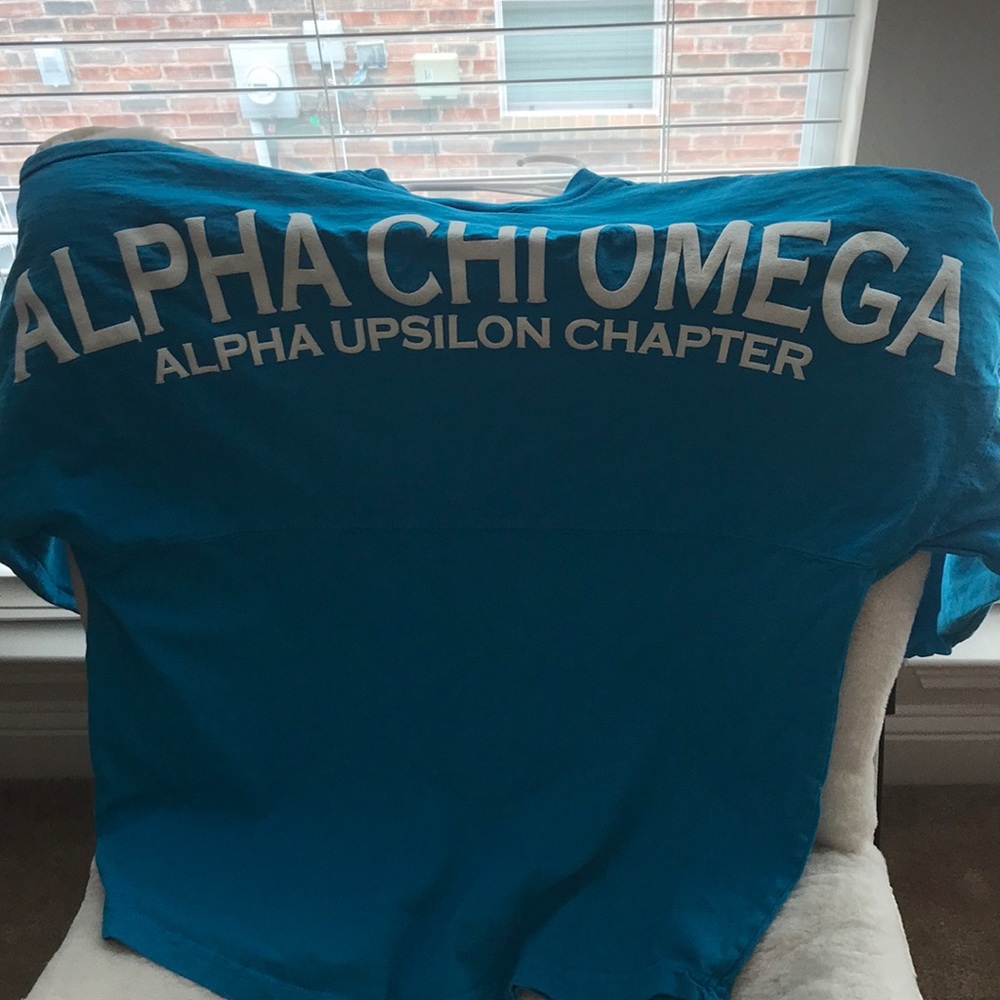 Spirit Jersey: Alpha Chi Omega shirt